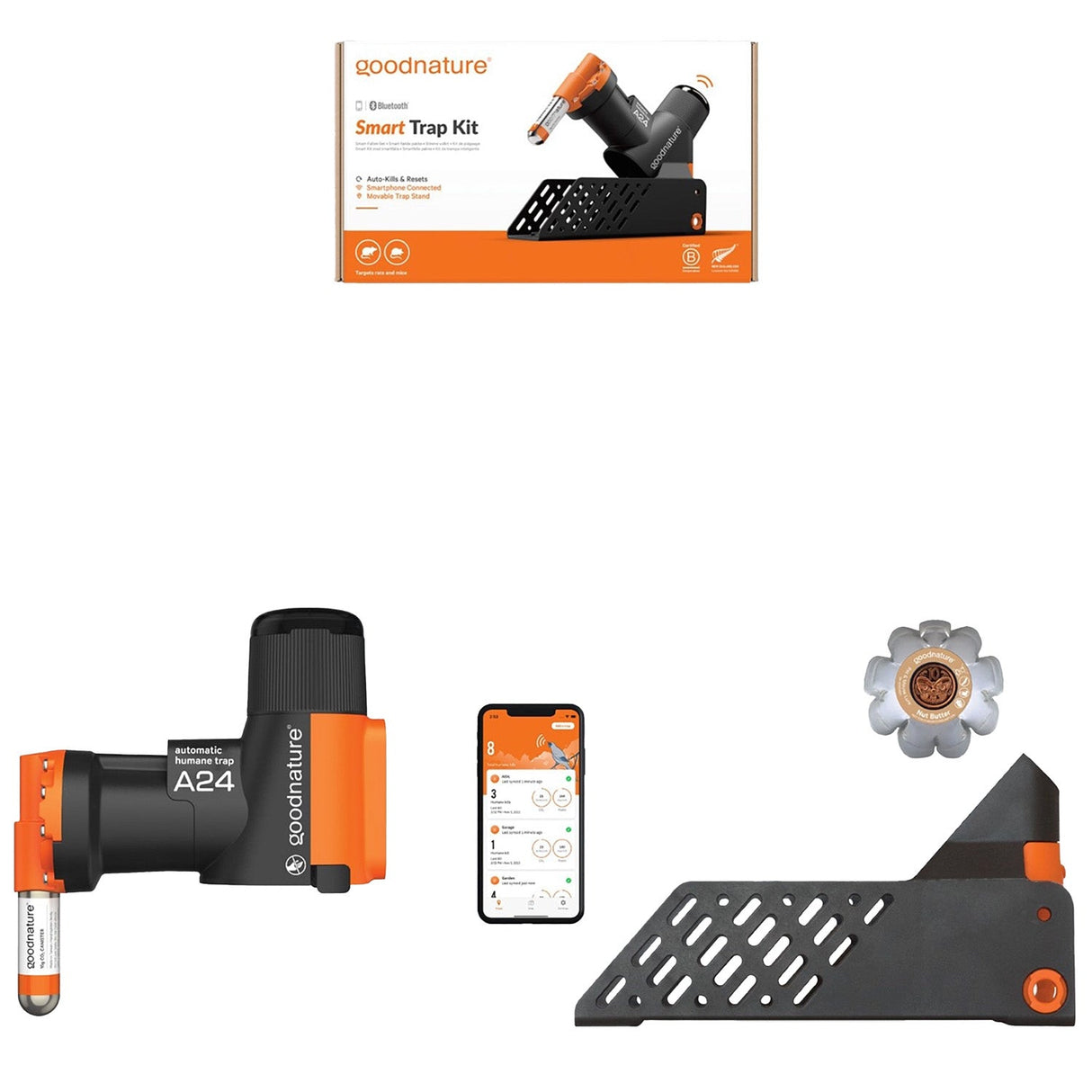 Goodnature by Gallagher Lokstof pindakaas 200gr