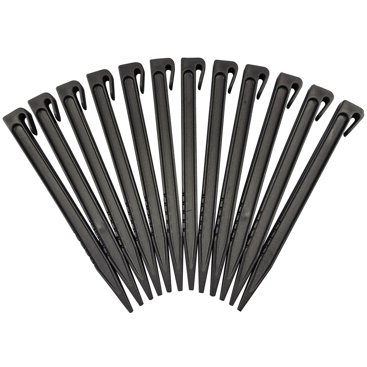 Tuin Borderrand Kunststof Zwart 12 cm hoog - 0,3 cm dikte - Rol 10 Meter