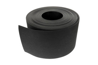 Zaunband - Sichtschutzband - Flechtband Schwarz für Zäune 50 Meter mit einer Maschenweite von 19 cm, recycelt