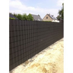 Hekwerkband - Privacyband - Vlechtband Grijs voor Hekwerken 50 meter bij 19 cm Maaswijdte Gerecycled