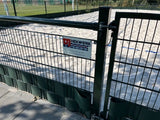 Hekwerkband - Privacyband - Vlechtband Zwart voor hekwerken 50 meter bij 19 cm maaswijdte gerecycled